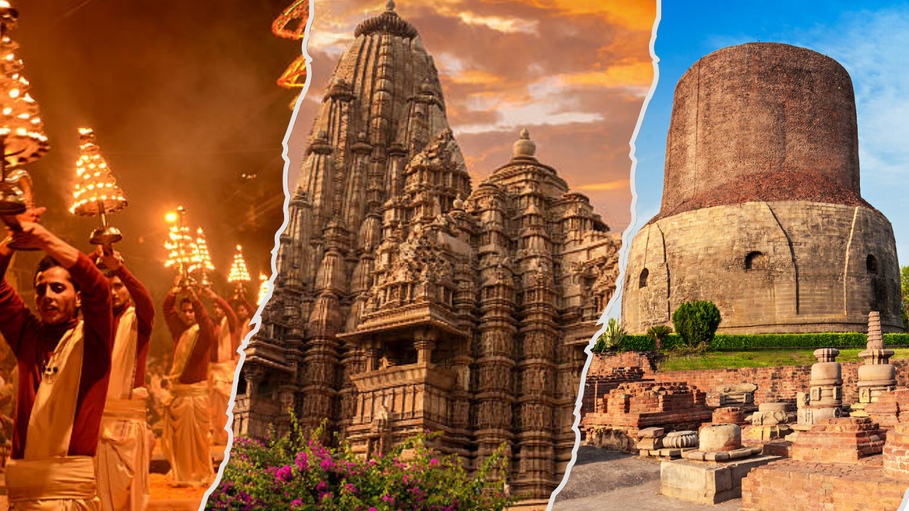 India's Spiritual Heartbeat: Varanasi, Sarnath & Khajuraho